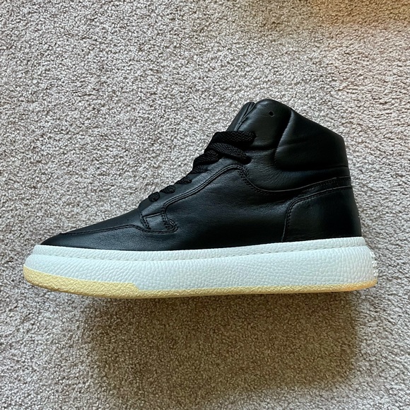 MM6 Maison Margiela Black Basketball Sneakers - Picture 2 of 5